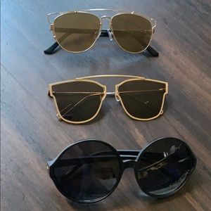 Brand New Sunglasses-Aviators & Over-Sized Shades